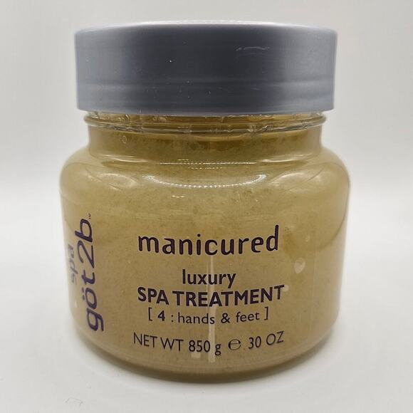 SEALED got 2b manicured luxury Spa Treatment 4 hands and feet 30oz - Picture 1 of 5